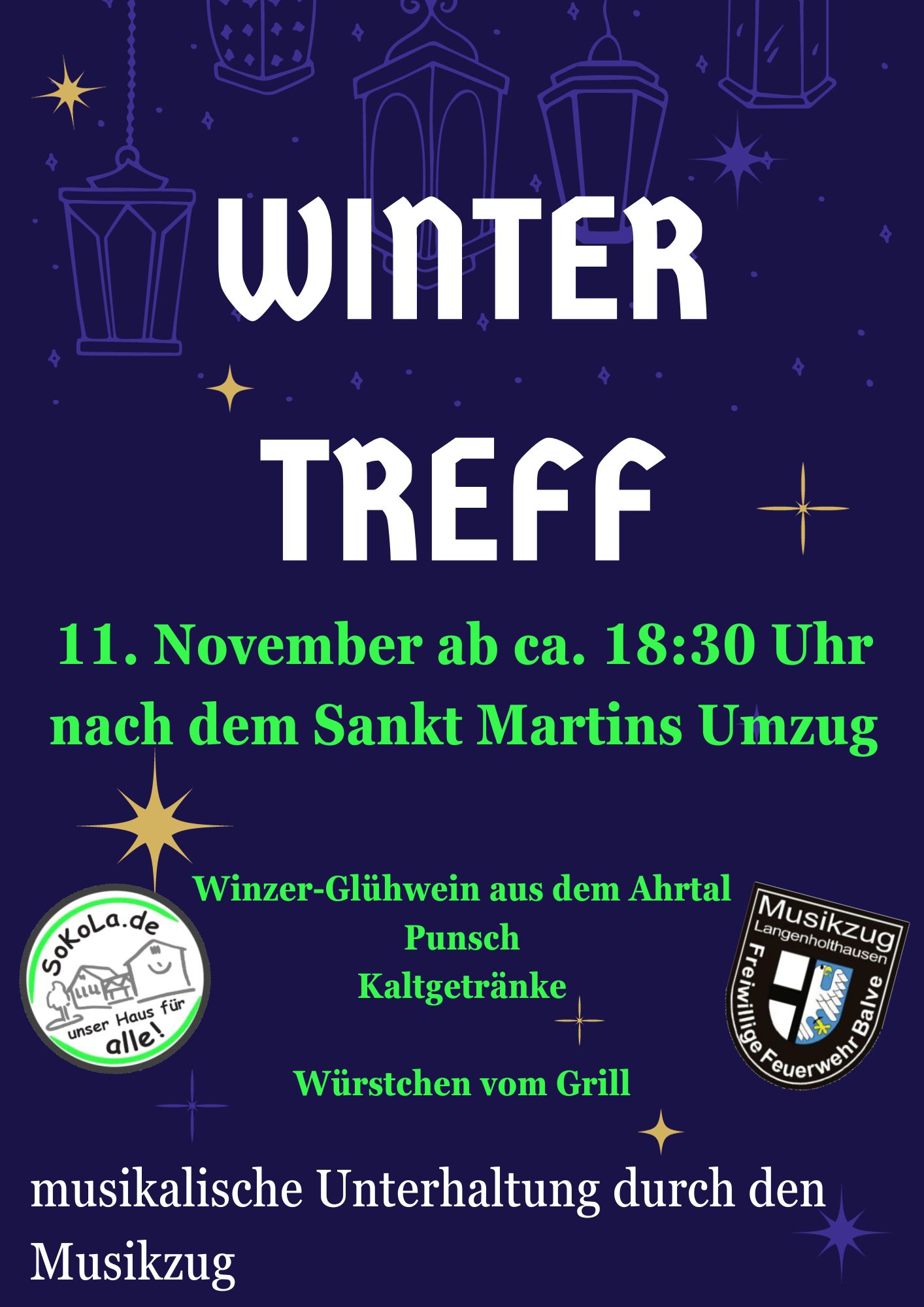 Poster Wintertreff